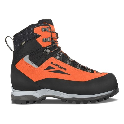 Lowa Cevedale Evo GTX Portocalii / Negrii - Cizme De Alpinism Barbati - Romania VWJY2S37